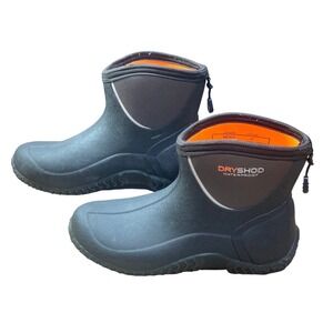 Dryshod Waterproof Mens Work Boots Size 11 Black Neoprene Rubber